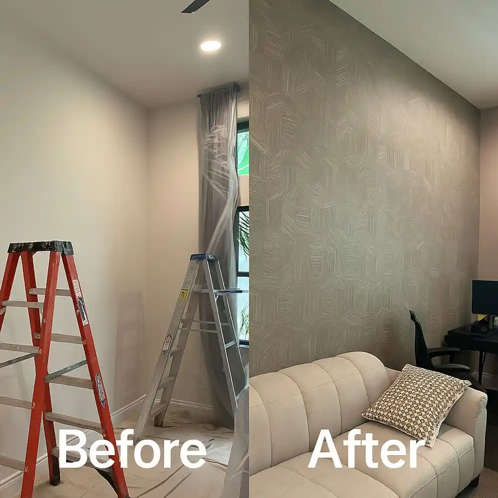 residential interior painting open living area Pembroke Pines FL